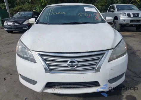2015 Nissan Sentra S из США, поврежденный, VIN 3N1AB7AP3FY338772